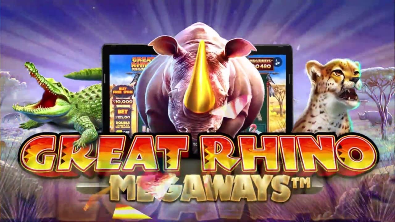 Nổ Hũ Great Rhino Megaways - Thử Thách Phần Thưởng Hoang Dã Châu Phi Nổ Hũ Great Rhino Megaways - Thử Thách Phần Thưởng Hoang Dã Châu Phi